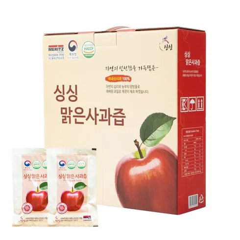 넉넉한 사람들 사과즙 100ml 100포 완전한 가이드