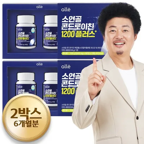 소연골 콘드로이친 1200 알파플러스 12개월3개월 지금 시작하세요