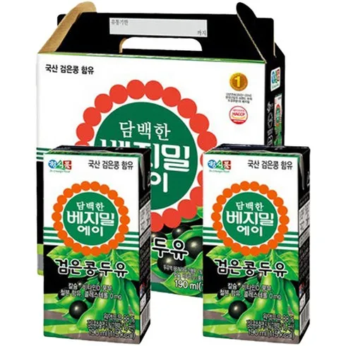 담백한 베지밀A 검은콩두유 190ml x 80팩 결과가 입증된 방법