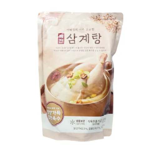 이혜정의 아주 고소한 꽉찬 삼계탕 7팩 총 8.4kg 완전한 가이드