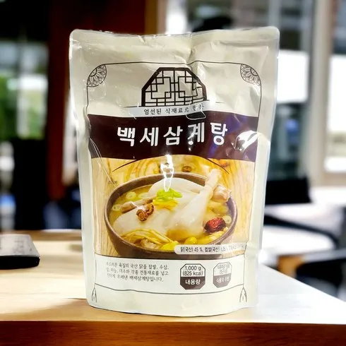 특산 백세 삼계탕 10팩 총 10kg 단계별로 쉽게 설명